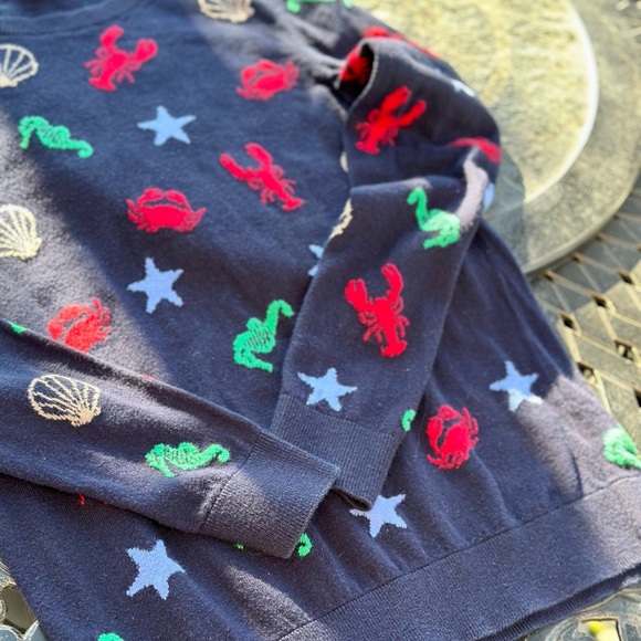 Talbot’s By The Sea Pullover Cotton Sweater - Picture 2 of 7